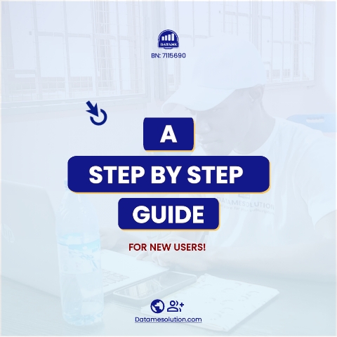 A Step by Step Guide for New Users!